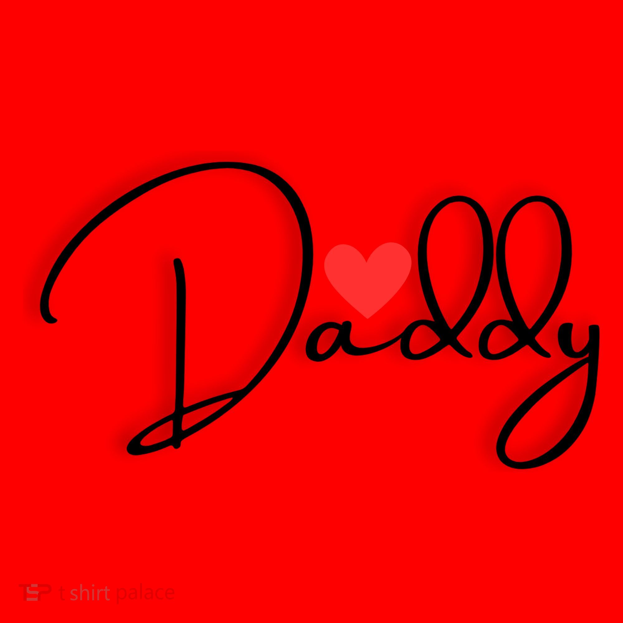 Love Daddy Cute Fathers Day Gift Santa Hat