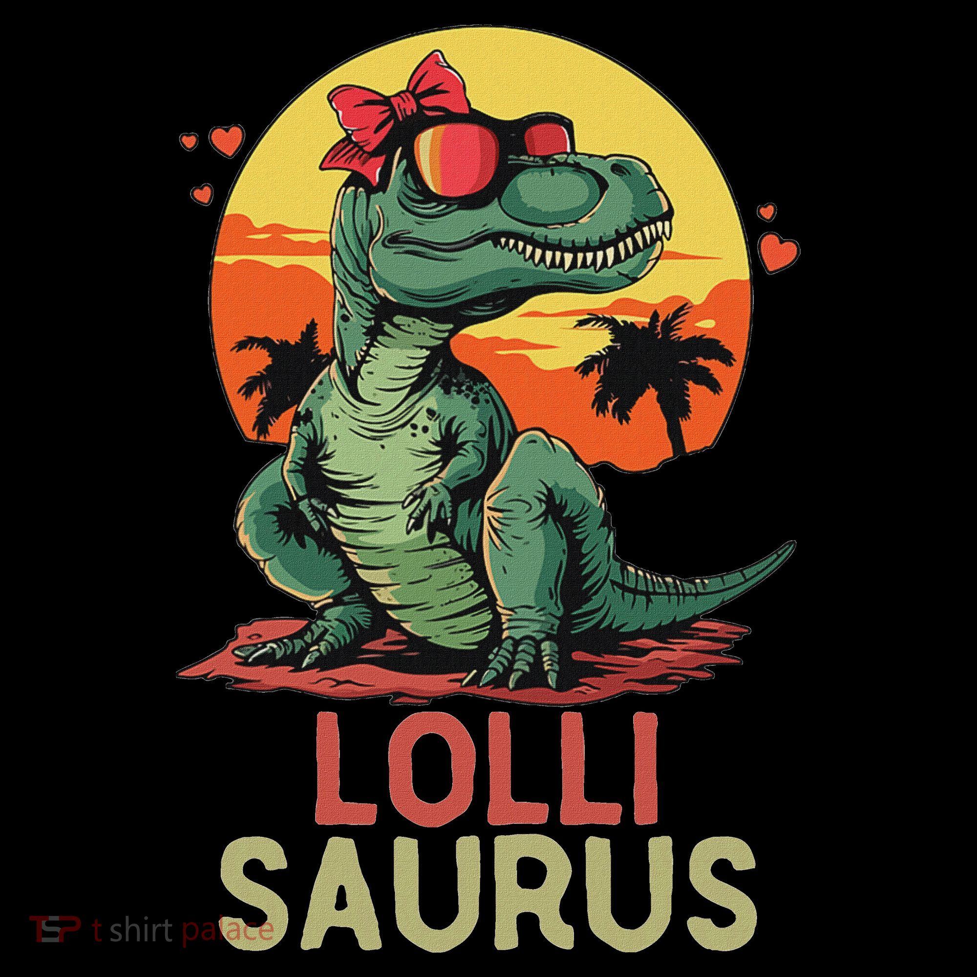 Lollisaurus Dino Dinosaur Lolli Saurus T Rex Funny Trex Sweatshirt