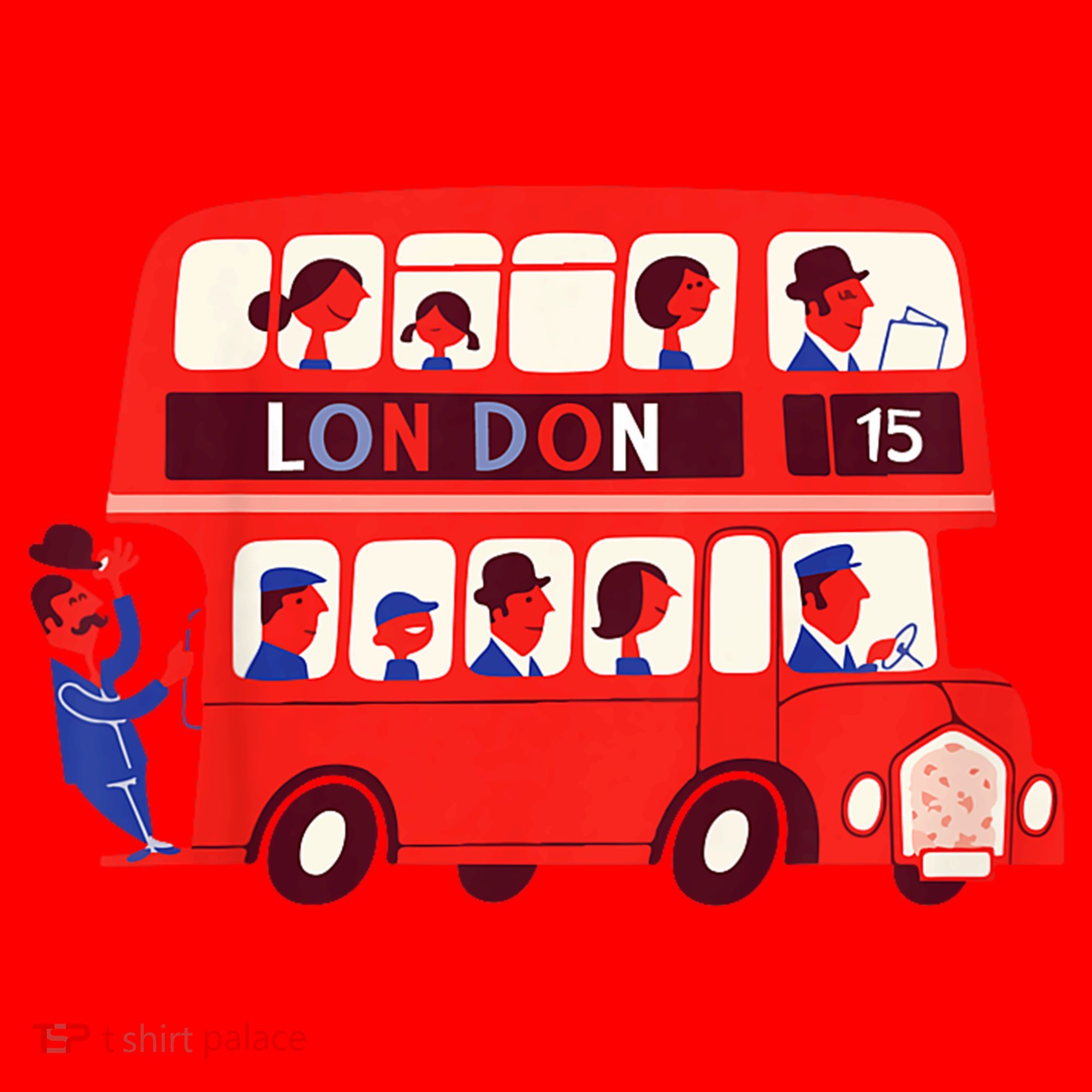 London Double Decker Bus London Red Bus British Baby Shower Santa Hat