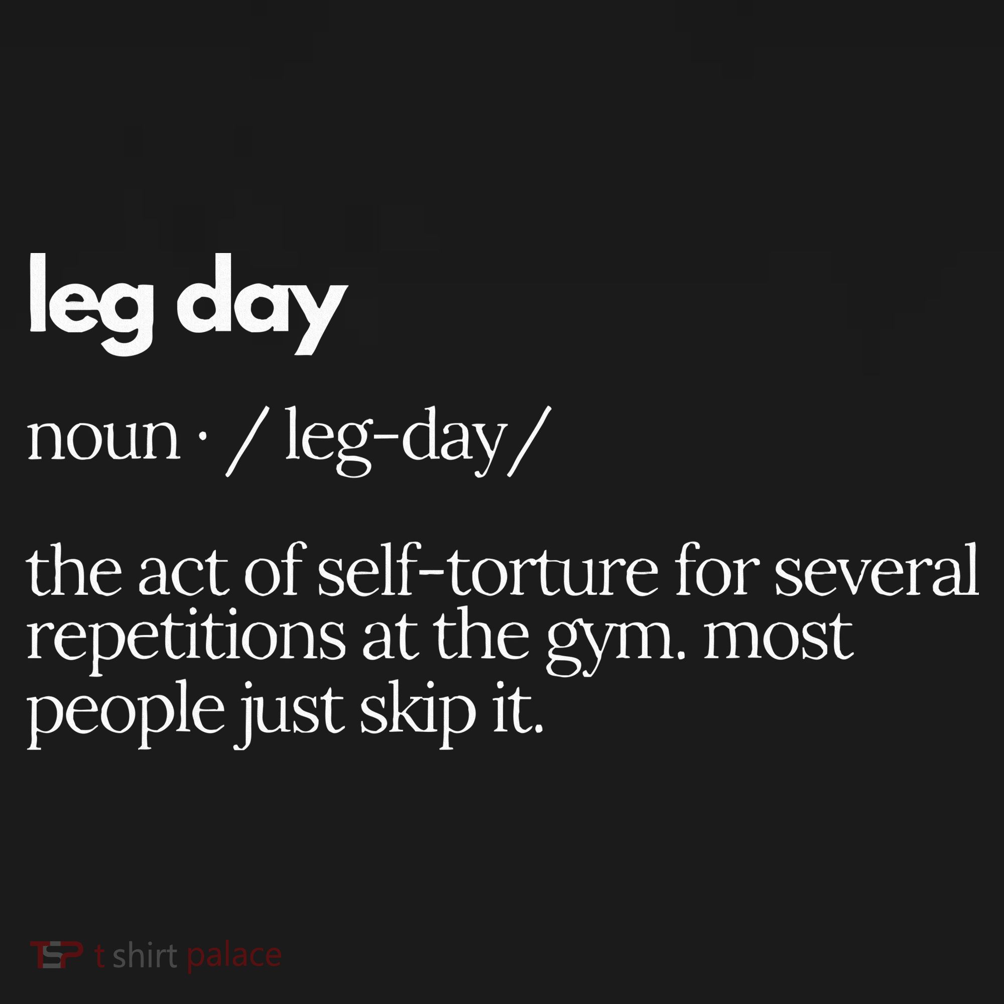 Leg Day Definition Gym Pump Cover Gym Workout  Mousepad