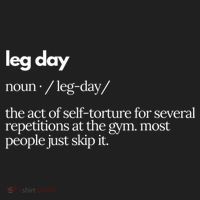Leg Day Definition Exercise Workout Gym Pump Golf Towel thumb 3