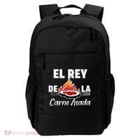 Latino Dad El Rey De La Carne Asada Backpack thumb 0