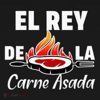 Latino Dad El Rey De La Carne Asada Women's Hoodie thumb 2