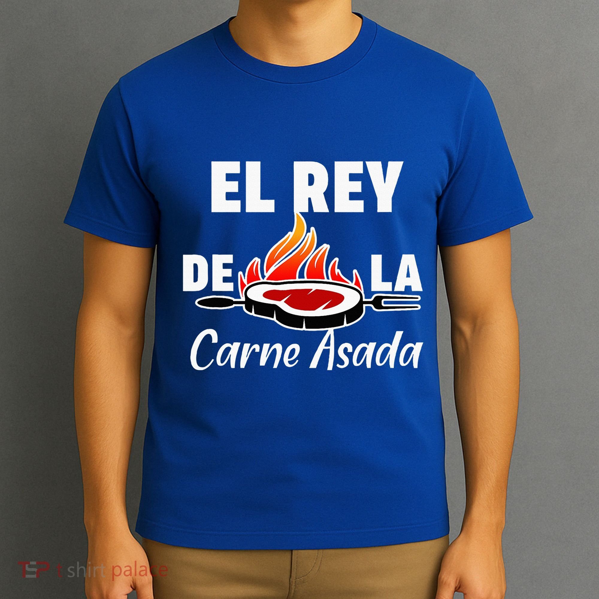 Latino Dad El Rey De La Carne Asada T-Shirt