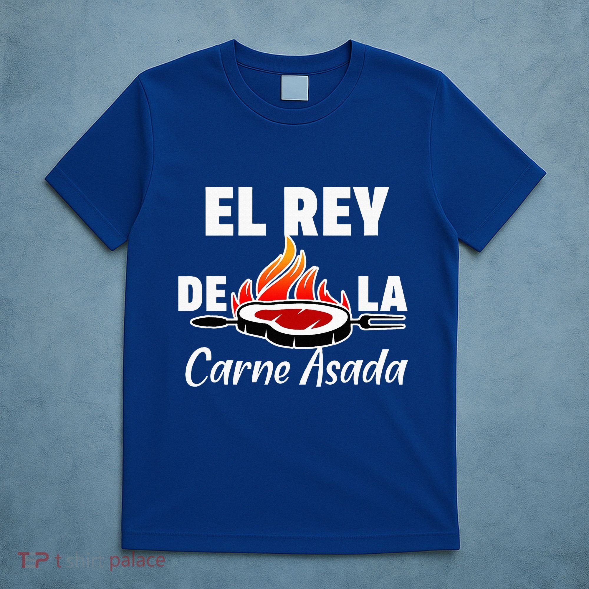 Latino Dad El Rey De La Carne Asada T-Shirt