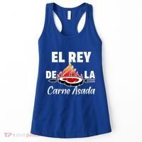 Latino Dad El Rey De La Carne Asada Women's Tank Top thumb 0