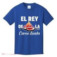 Latino Dad El Rey De La Carne Asada Kids T-Shirt thumb 0