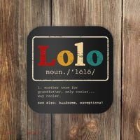 Lolo Definition Filipino Grandpa For A Pinoy Coaster thumb 0