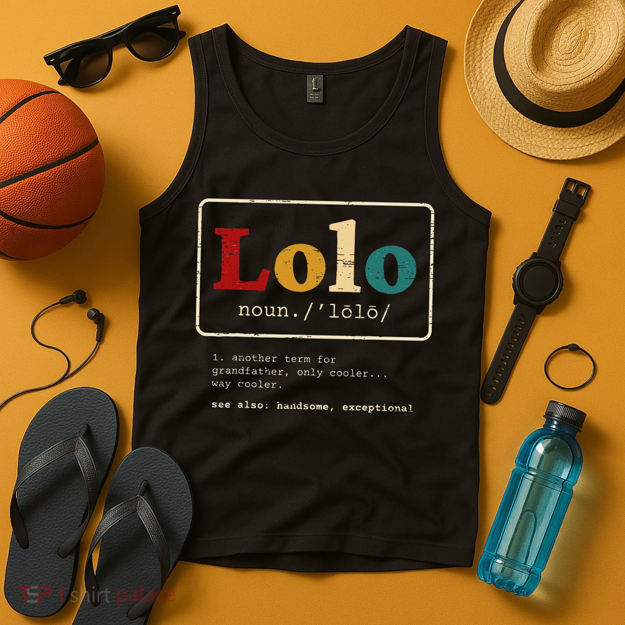 Lolo Definition Filipino Grandpa For A Pinoy Tank Top