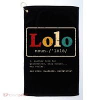 Lolo Definition Filipino Grandpa For A Pinoy Golf Towel thumb 0