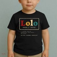 Lolo Definition Filipino Grandpa For A Pinoy Toddler T-Shirt thumb 2