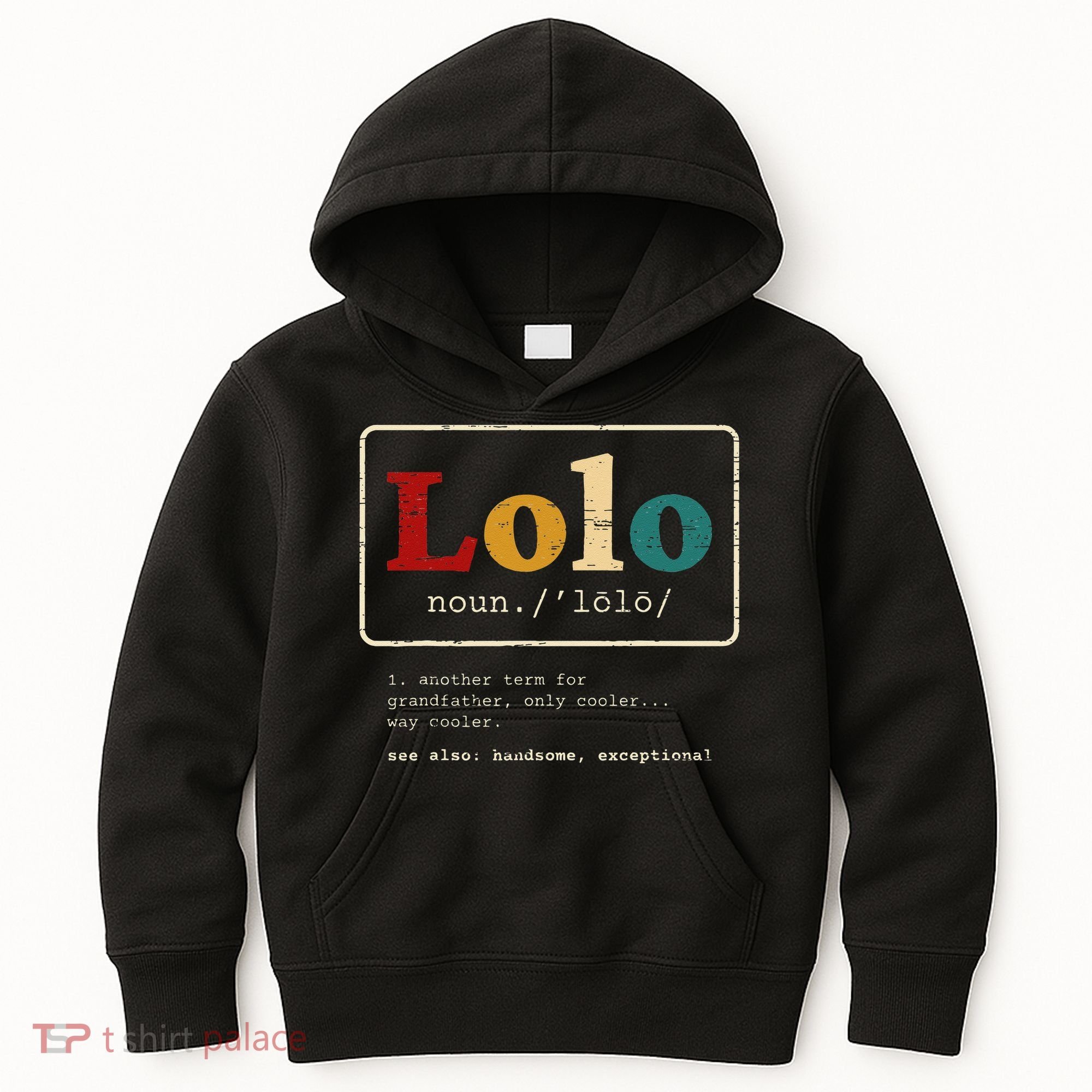 Lolo Definition Filipino Grandpa For A Pinoy Kids Hoodie