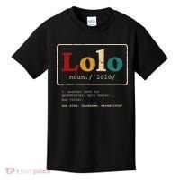 Lolo Definition Filipino Grandpa For A Pinoy Kids T-Shirt thumb 0