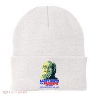 Larry David For President Make America Pretty Good Again Beanie thumb 0