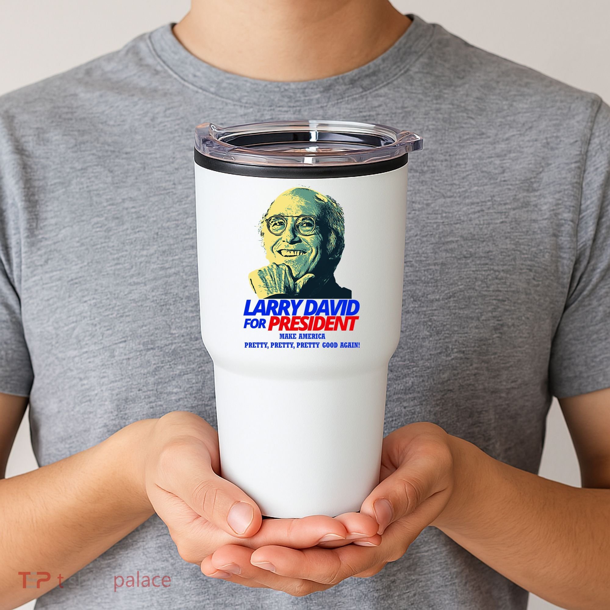 Larry David For President Make America Pretty Good Again Tumbler