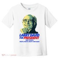 Larry David For President Make America Pretty Good Again Toddler T-Shirt thumb 0