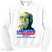 Larry David For President Make America Pretty Good Again Kids Sweatshirt thumb 0