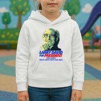 Larry David For President Make America Pretty Good Again Kids Hoodie thumb 3