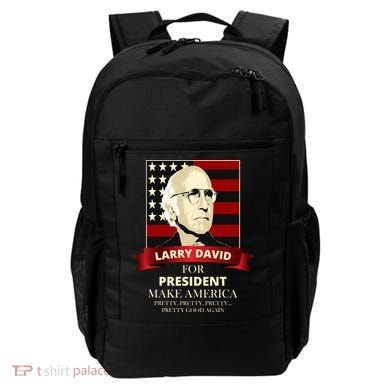 Larry David For President Backpack