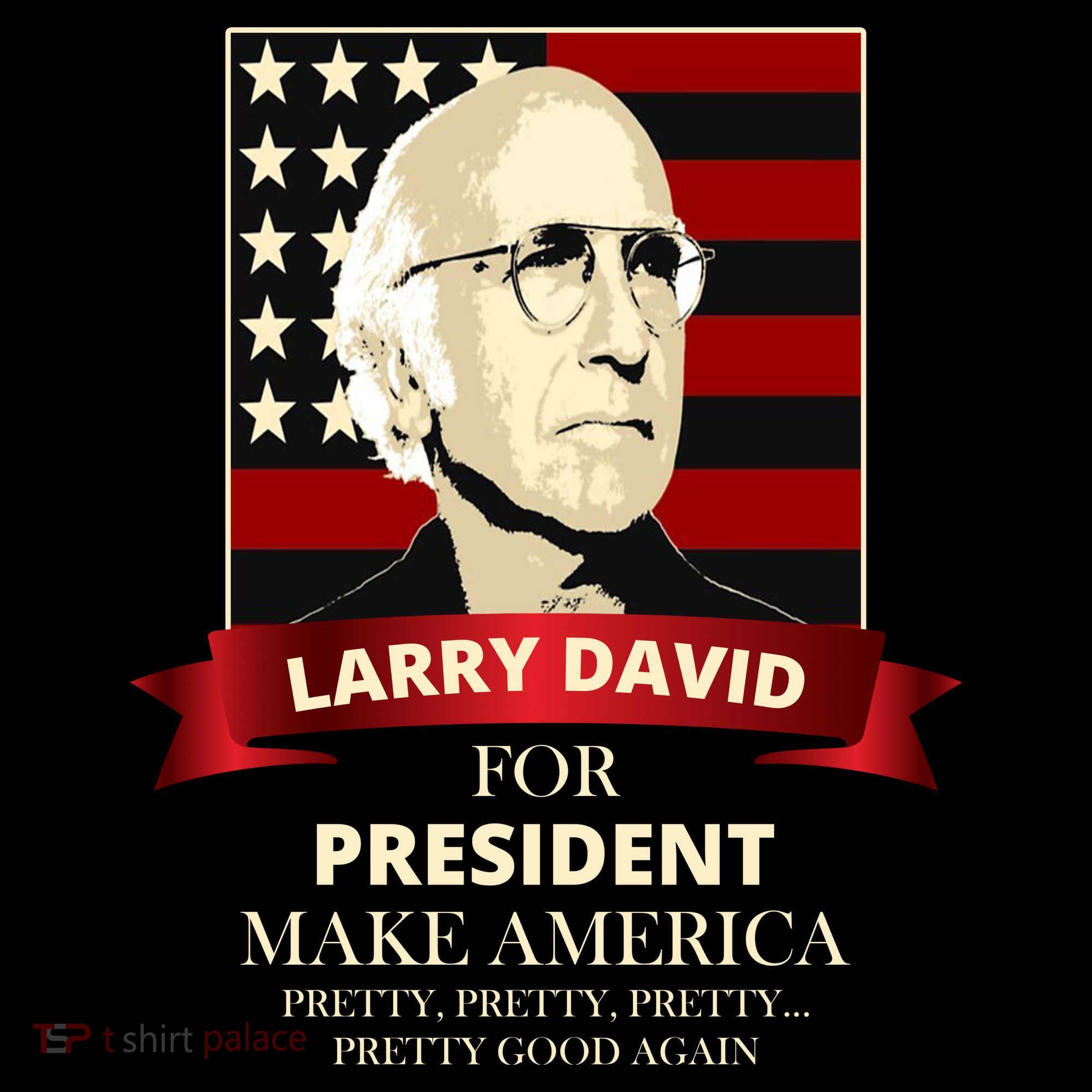 Larry David For President Backpack