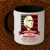 Larry David For President Coffee Mug thumb 2