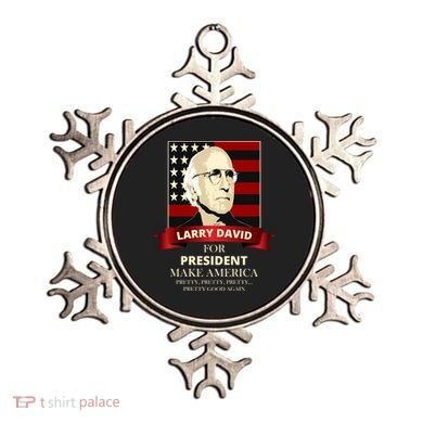 Larry David For President Ornament