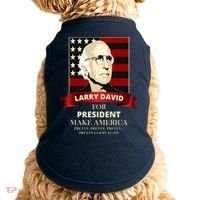 Larry David For President Doggie Tank thumb 0
