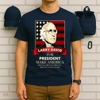 Larry David For President T-Shirt thumb 6