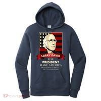 Larry David For President Women's Hoodie thumb 0