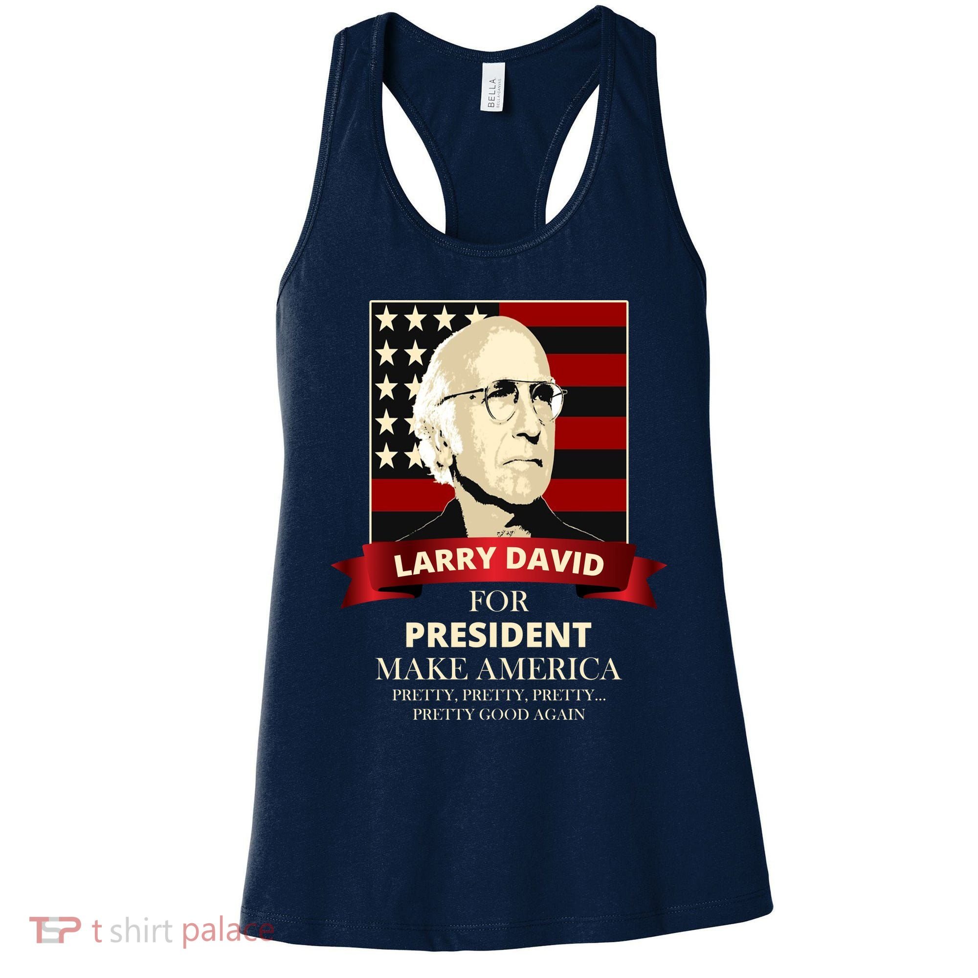 Larry David For President Women's Tank Top