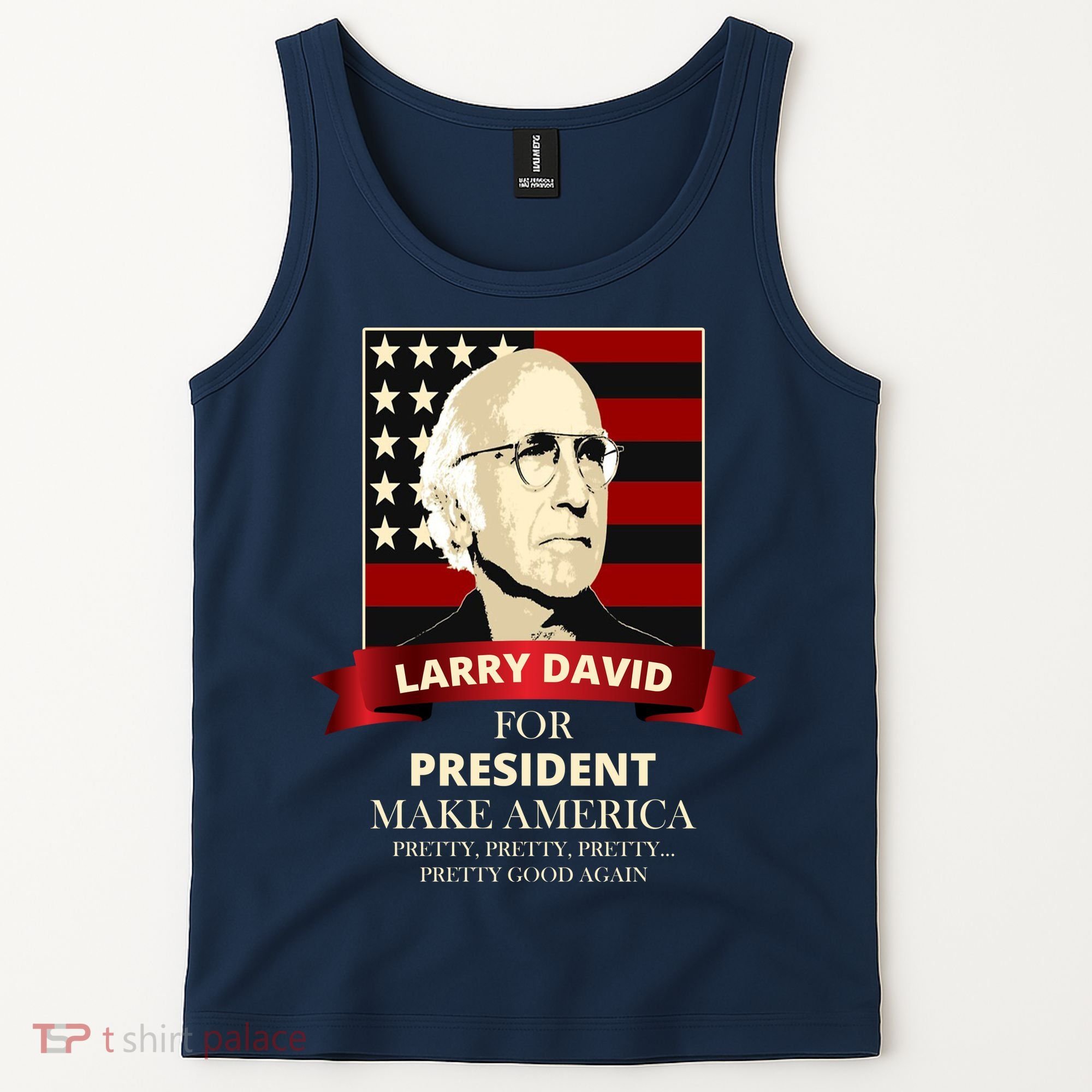 Larry David For President Tank Top