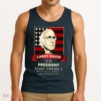 Larry David For President Tank Top thumb 3