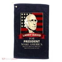 Larry David For President Golf Towel thumb 0