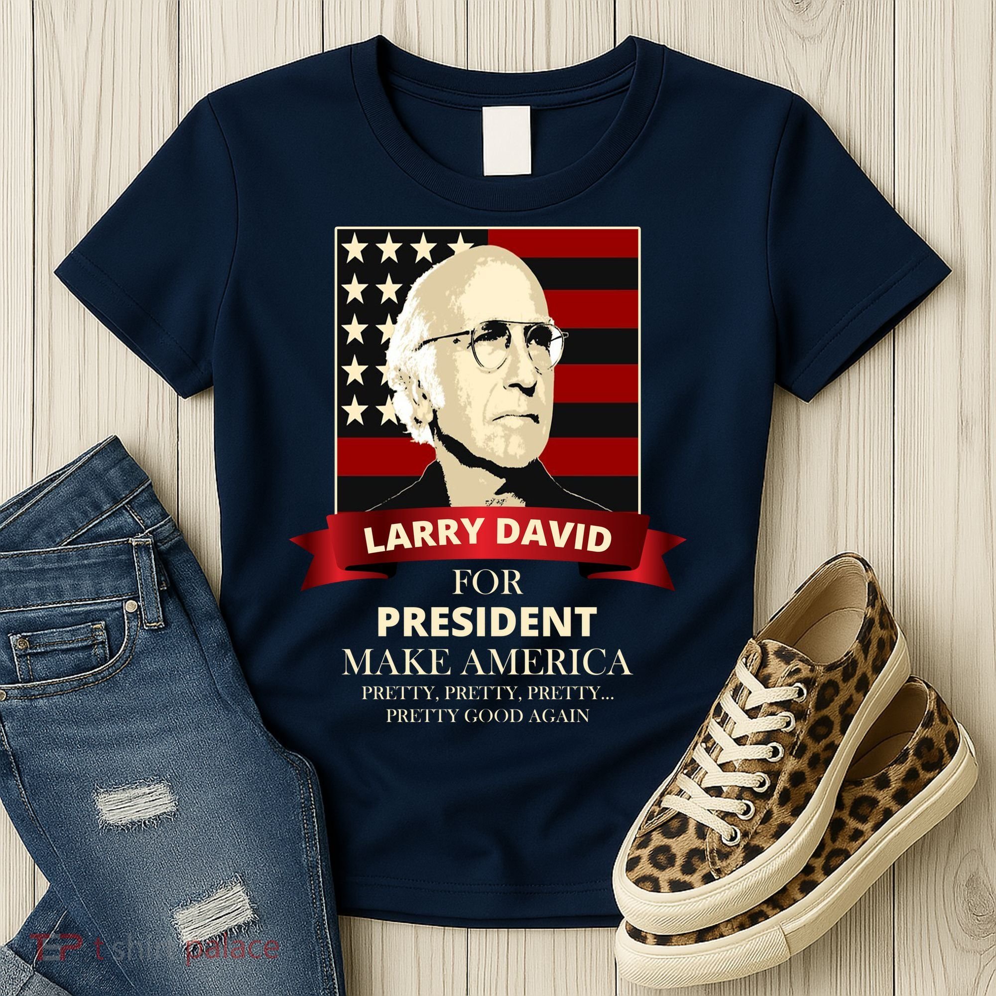 Larry David For President Women's T-Shirt