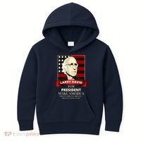 Larry David For President Kids Hoodie thumb 0
