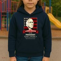 Larry David For President Kids Hoodie thumb 3