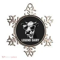 Legend Dairy Funny Farmer Cow Farmer Pun Ornament thumb 0