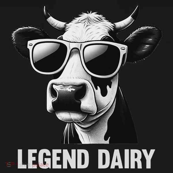 Legend Dairy Funny Farmer Cow Farmer Pun Ornament