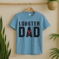 Lobster Dad Funny Vintage Black Gift T-Shirt thumb 2