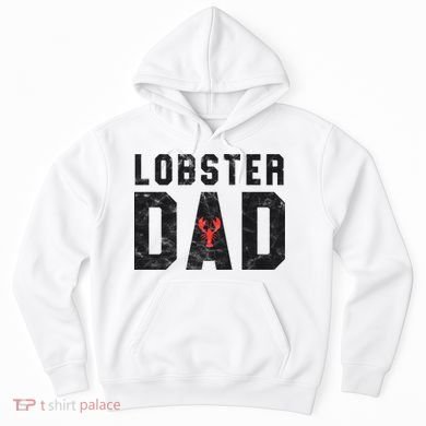 Lobster Dad Funny Vintage Black Gift Hoodie