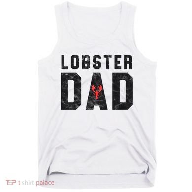 Lobster Dad Funny Vintage Black Gift Tank Top