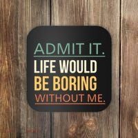 Lift Dude! Gift Bodybuilding Workout Clothes Coaster thumb 0