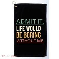 Lift Dude! Gift Bodybuilding Workout Clothes Golf Towel thumb 0