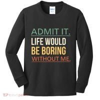 Lift Dude! Gift Bodybuilding Workout Clothes Kids Long Sleeve Shirt thumb 0