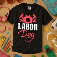 Labor Day Gift Kids T-Shirt thumb 3