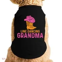 Line Dancing Grandma T Doggie Tank thumb 0