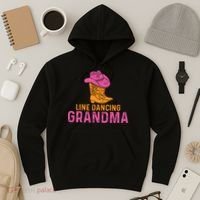 Line Dancing Grandma T Hoodie thumb 3