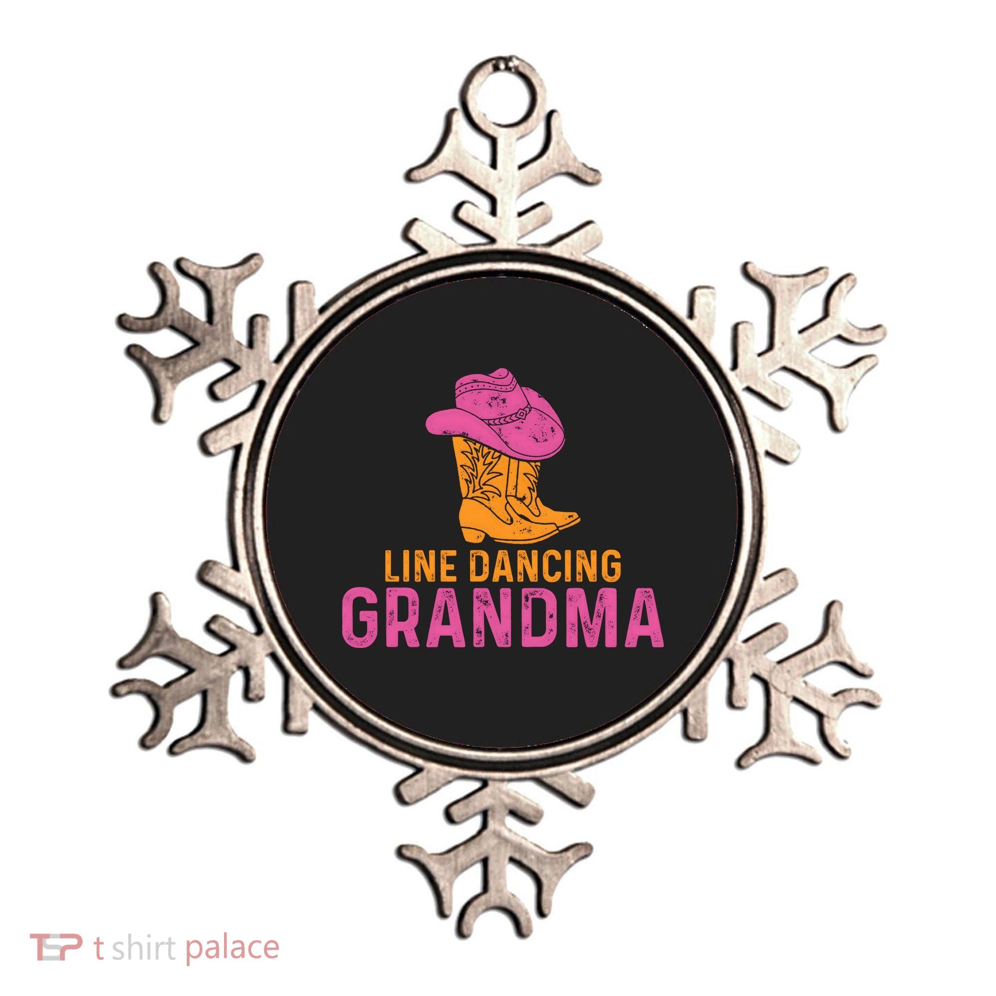 Line Dancing Grandma T Ornament