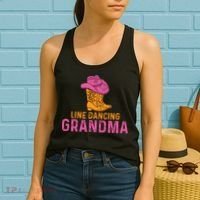 Line Dancing Grandma T Women's Tank Top thumb 2