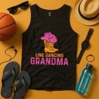 Line Dancing Grandma T Tank Top thumb 4